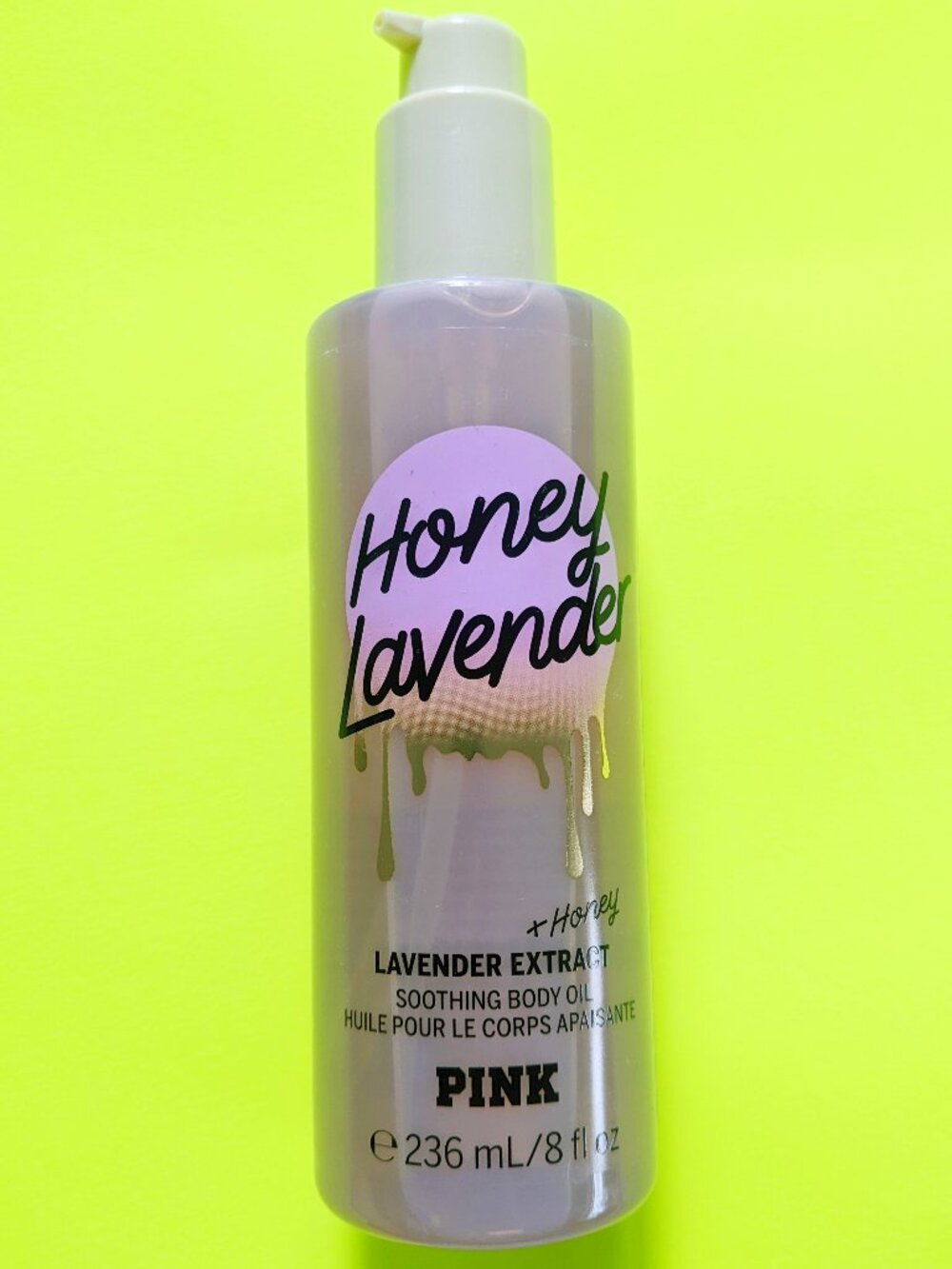 Victoria's Secret PINK Lavender Extract Soothing Body Oil